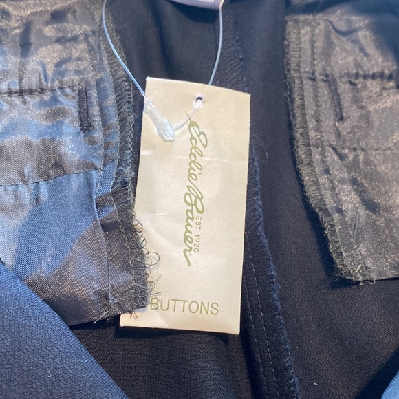 Eddie Bauer ladies black trousers. Size 10. Tall. New with tags - Picture 2 of 10